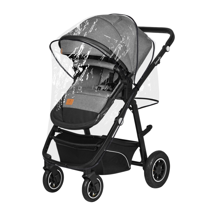 Lionelo - 3-ühes kombineeritud vanker BIANKA Grey Stone