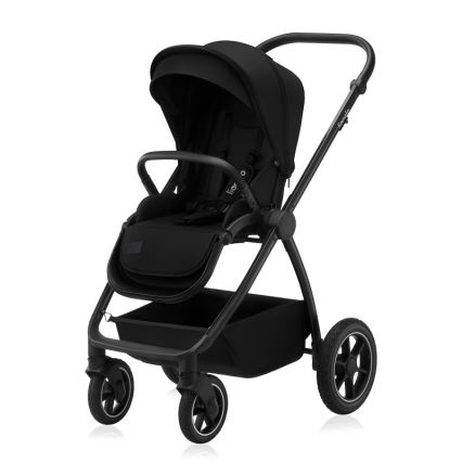 Lionelo - 3-ühes kombineeritud vanker MERIL Black Onyx
