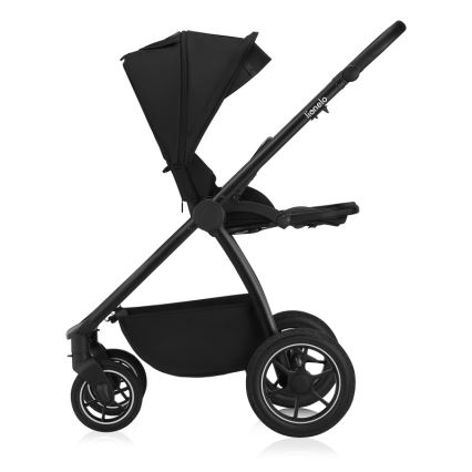 Lionelo - 3-ühes kombineeritud vanker MERIL Black Onyx