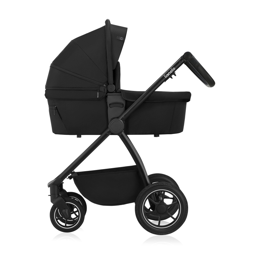 Lionelo - 3-ühes kombineeritud vanker MERIL Black Onyx