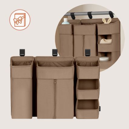 Lionelo - 3-ühes voodikott SIDEPOCKET beež