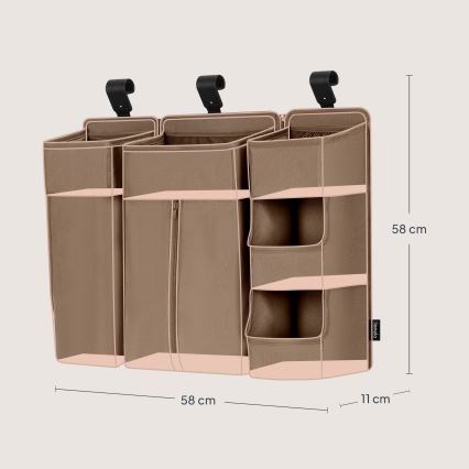 Lionelo - 3-ühes voodikott SIDEPOCKET beež