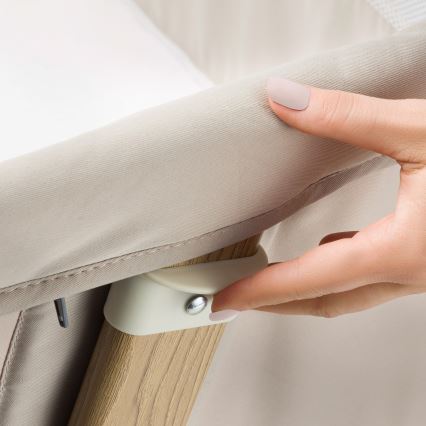 Lionelo - 5-ühes beebivoodi THOMI PLUS, beež (Sand)