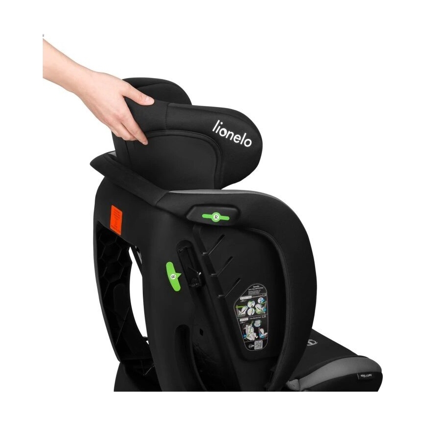 Lionelo - AART i-Size laste turvatool 40-150 cm must/hall