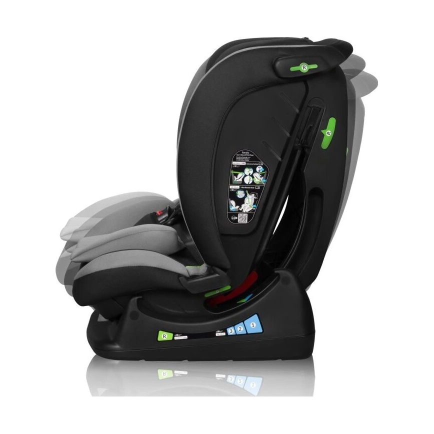 Lionelo - AART i-Size laste turvatool 40-150 cm must/hall