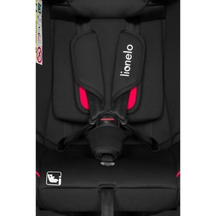 Lionelo - AART i-Size laste turvatool 40-150 cm must/punane