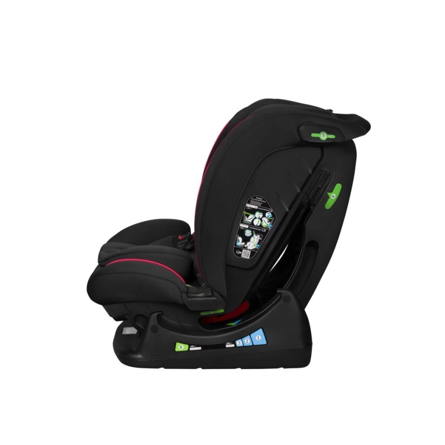 Lionelo - AART i-Size laste turvatool 40-150 cm must/punane