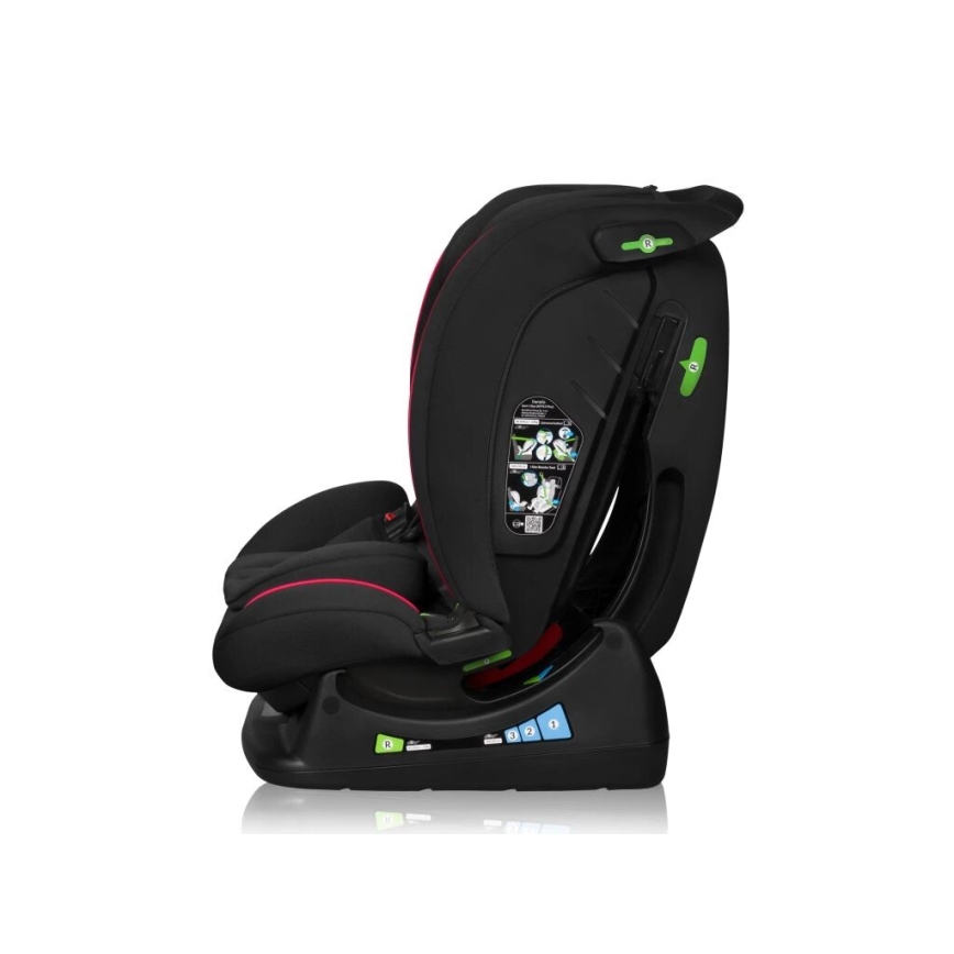 Lionelo - AART i-Size laste turvatool 40-150 cm must/punane