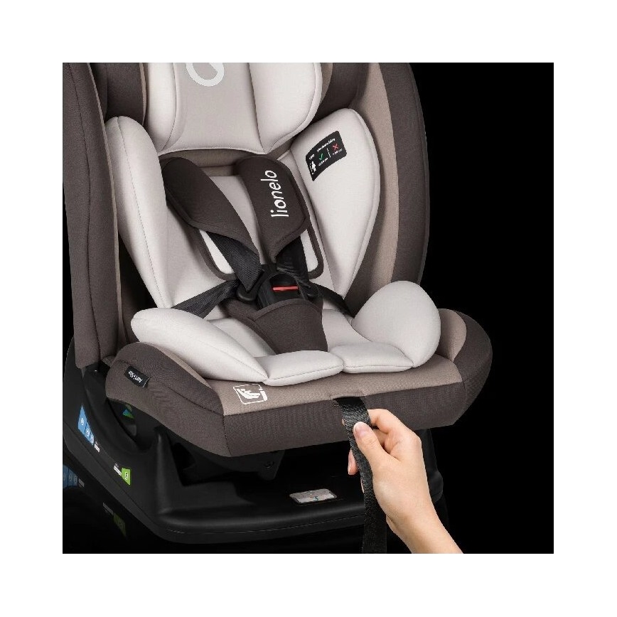 Lionelo - AART i-Size laste turvatool 40-150 cm pruun/kreem