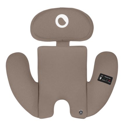 Lionelo - Pööratav lapse turvatool alusega BASTIAAN ONE i-Size 40-150 cm beež liiv