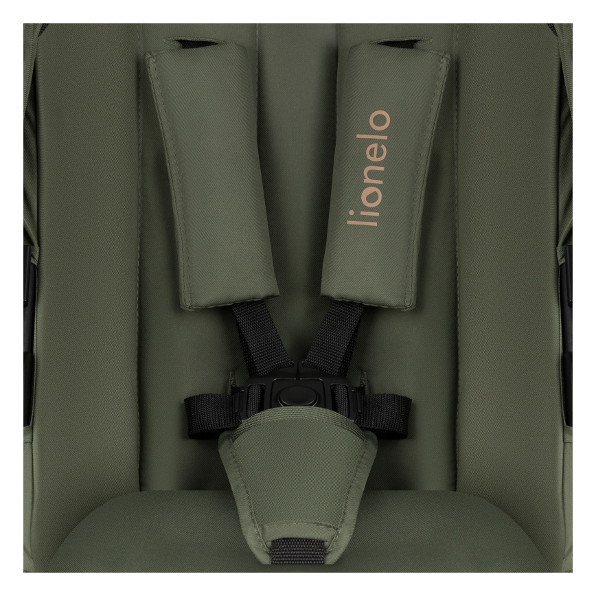 Lionelo - AMBER PLUS 2-ühes kombineeritud jalutuskäru Green Forest