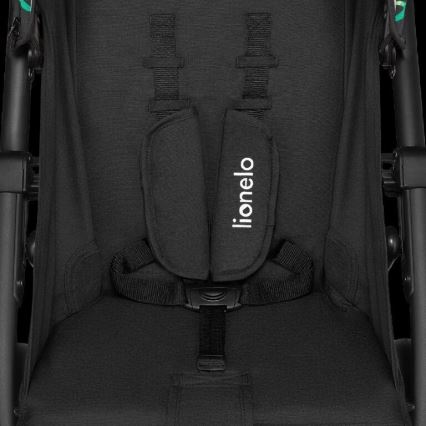 Lionelo - ANNET PLUS spordikäru, must