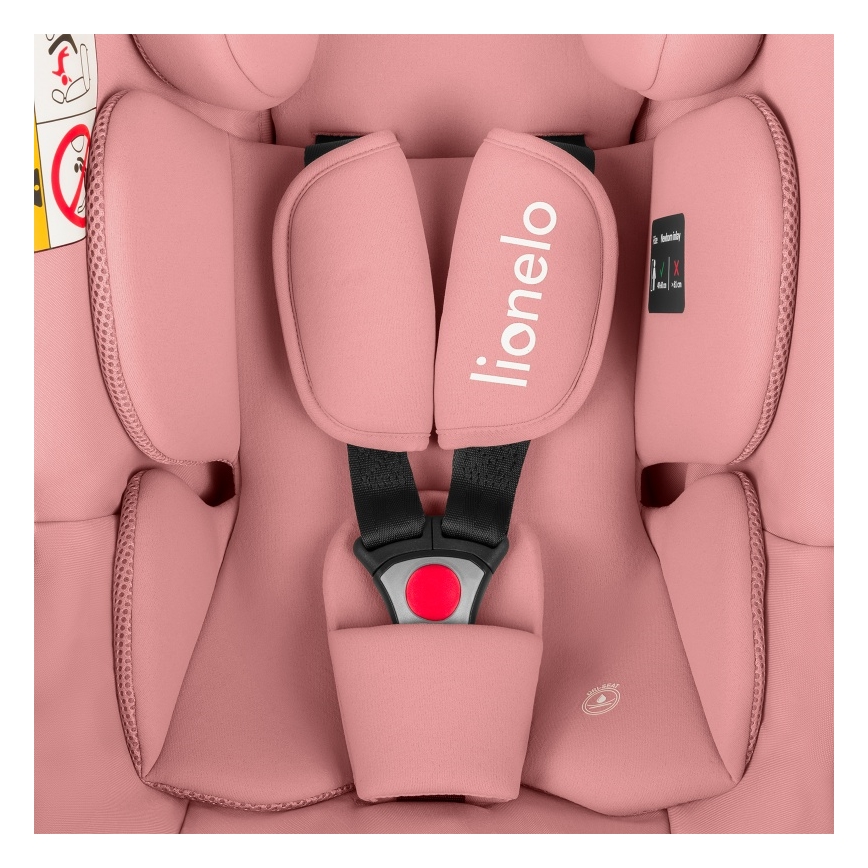 Lionelo - ASTRID i-Size laste turvatool 40-87 cm roosa korall