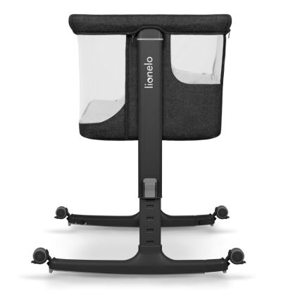 Lionelo - AURORA 3-ühes beebivoodi, must