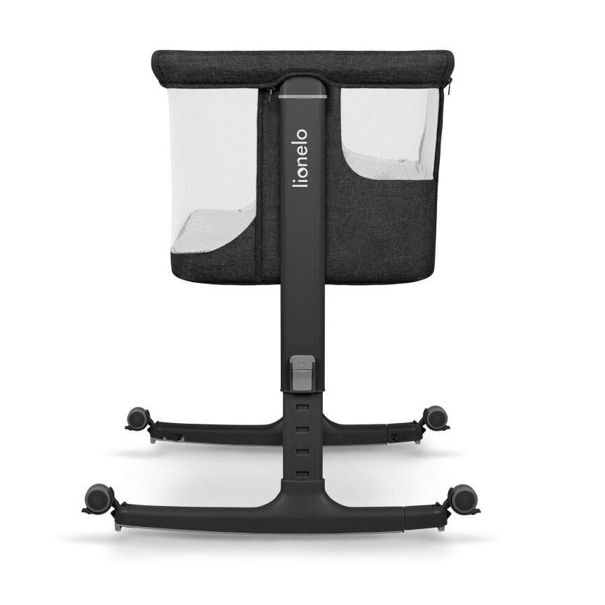 Lionelo - AURORA 3-ühes beebivoodi, must