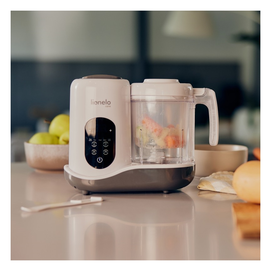 Lionelo - Aurutaja 5-ühes BABYMENU 110W/230V valge/hall