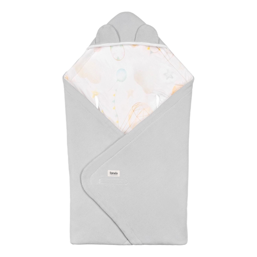 Lionelo - Autokatte TRAVEL SWADDLE 90x90 cm Hall Baloon