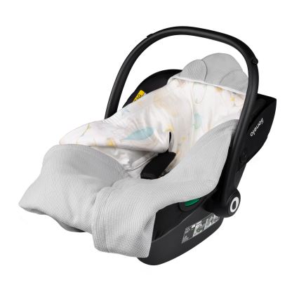 Lionelo - Autokatte TRAVEL SWADDLE 90x90 cm Hall Baloon