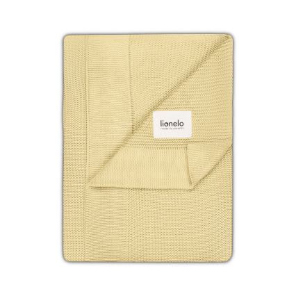 Lionelo - Bamboo tekk BAMBOO BLANKET 75x100 cm Kollane Sidrun