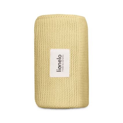 Lionelo - Bamboo tekk BAMBOO BLANKET 75x100 cm Kollane Sidrun