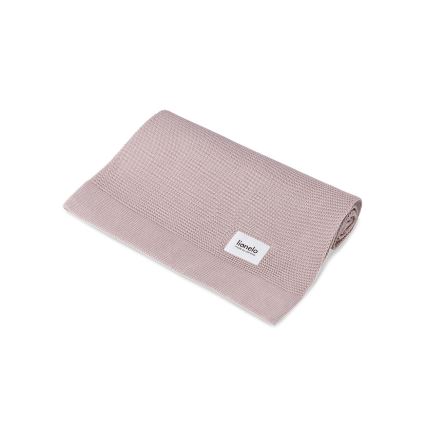 Lionelo - Bambu tekk BAMBOO BLANKET 75x100 cm Roosa