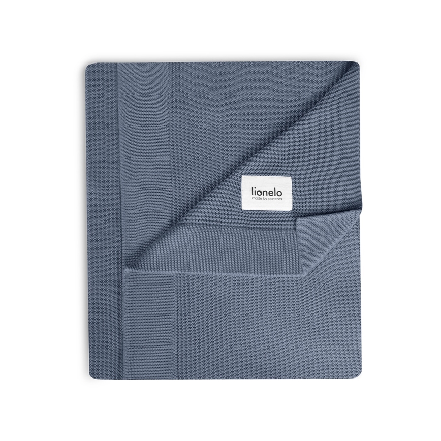 Lionelo - Bambuse tekk BAMBOO BLANKET 75x100 cm Sinine