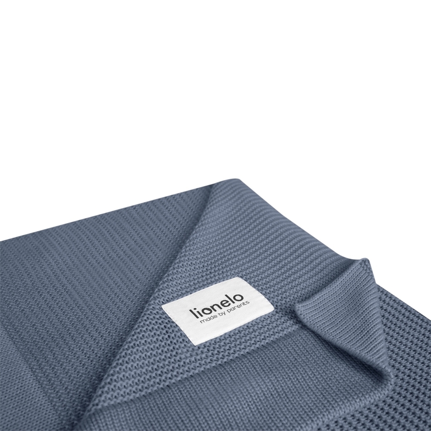 Lionelo - bambusest tekk BAMBOO BLANKET 75x100 cm sinine