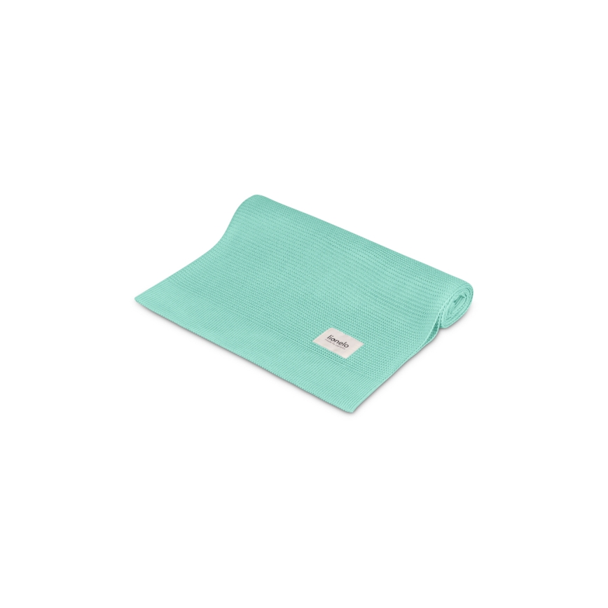 Lionelo - Bambuspleed BAMBOO BLANKET 75x100 cm Roheline Mint