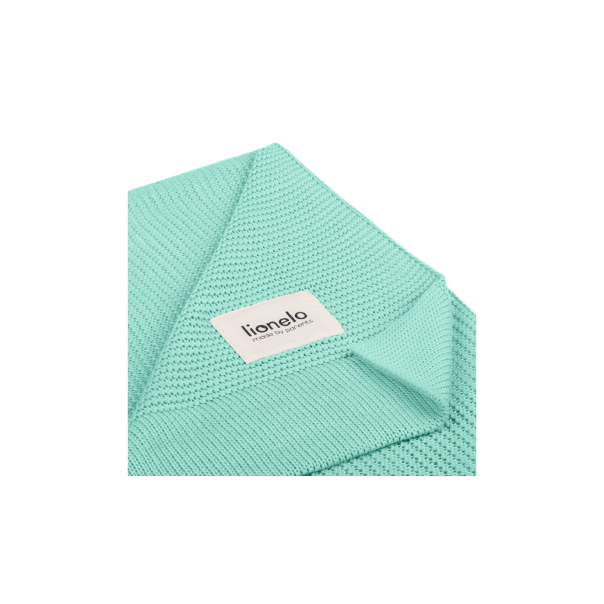 Lionelo - Bambuspleed BAMBOO BLANKET 75x100 cm Roheline Mint