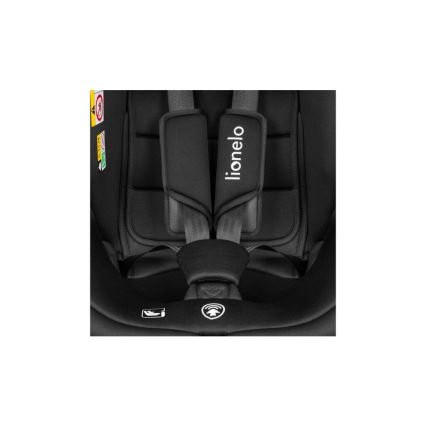 Lionelo - BASTIAAN i-Size turvatool 40-150 cm must/hall