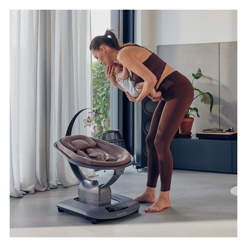 Lionelo - beebikiik meloodiaga BLOSSOM Pink Mauve + kaugjuhtimispult