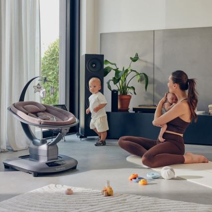 Lionelo - beebikiik meloodiaga BLOSSOM Pink Mauve + kaugjuhtimispult