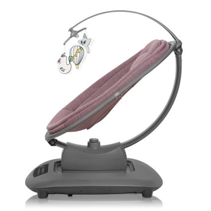 Lionelo - beebikiik meloodiaga BLOSSOM Pink Mauve + kaugjuhtimispult