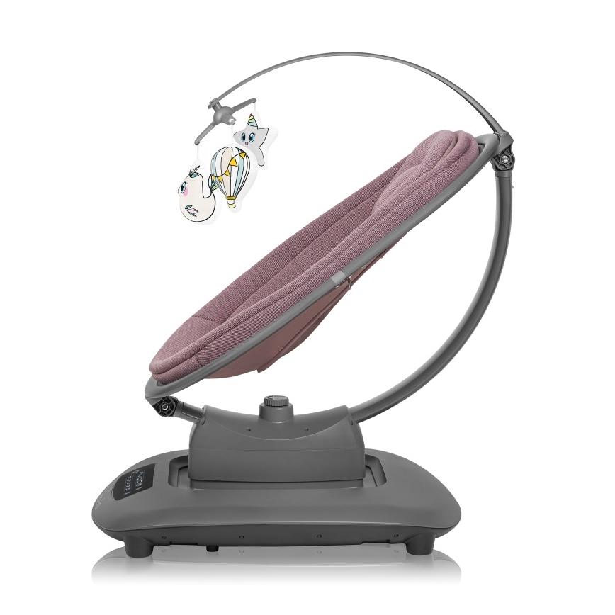 Lionelo - beebikiik meloodiaga BLOSSOM Pink Mauve + kaugjuhtimispult