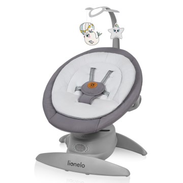 Lionelo - Beebikiik meloodiaga MELL Grey Stone 4xAA + kaugjuhtimispult