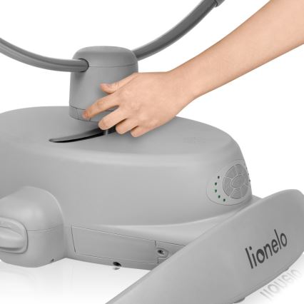 Lionelo - Beebikiik meloodiaga MELL Grey Stone 4xAA + kaugjuhtimispult