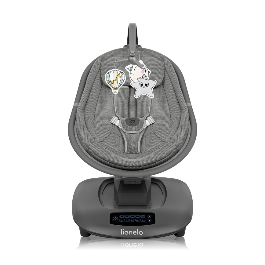 Lionelo - Beebikiik muusikaga BLOSSOM Grey Concrete + kaugjuhtimispult