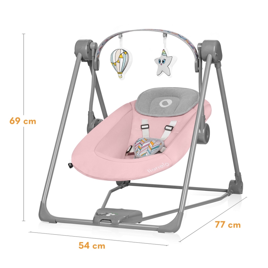Lionelo - Beebikiik OTTO 4xLR14 Roosa