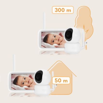 Lionelo - Beebimonitor BABYLINE 9.1, 5V, 3600 mAh