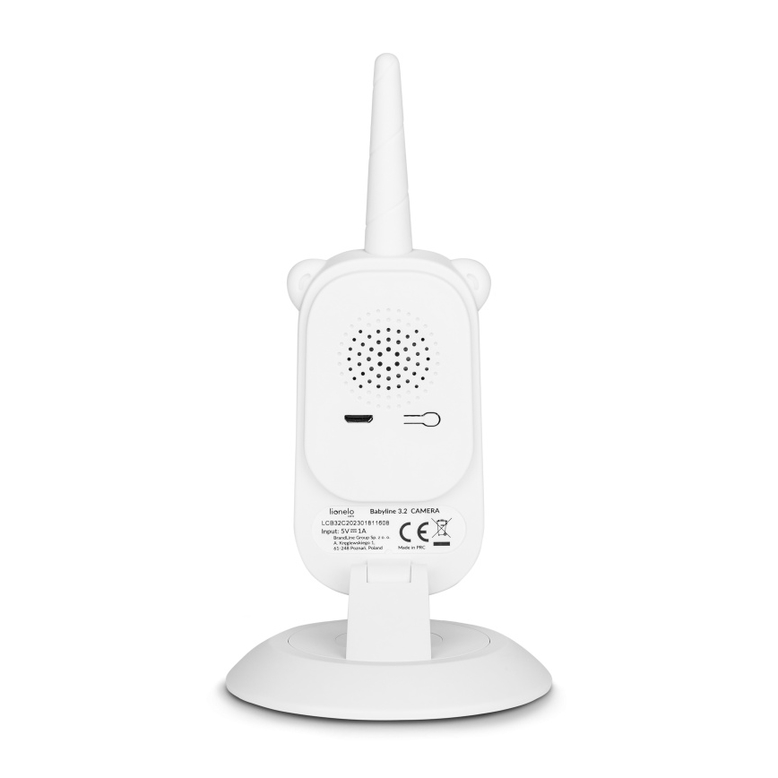 Lionelo - Beebimonitor ekraaniga BABYLINE 3.2 5V 2600 mAh