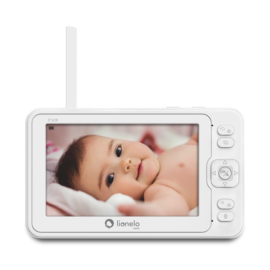 Lionelo - beebimonitor ekraaniga BABYLINE 8.3 5V 3600 mAh