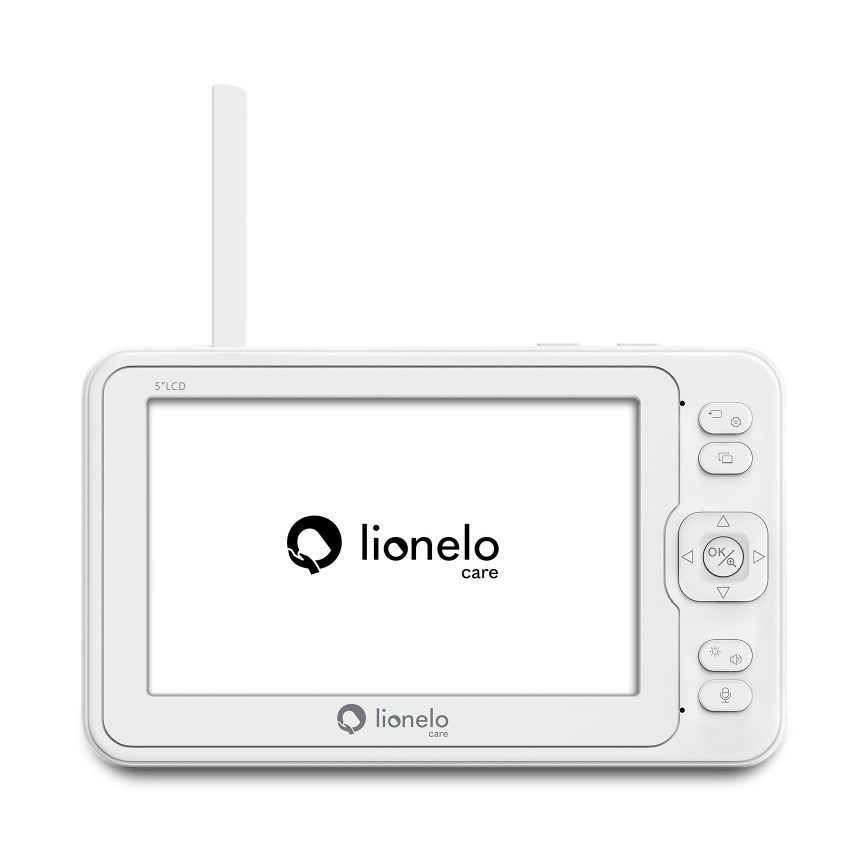 Lionelo - beebimonitor ekraaniga BABYLINE 8.3 5V 3600 mAh