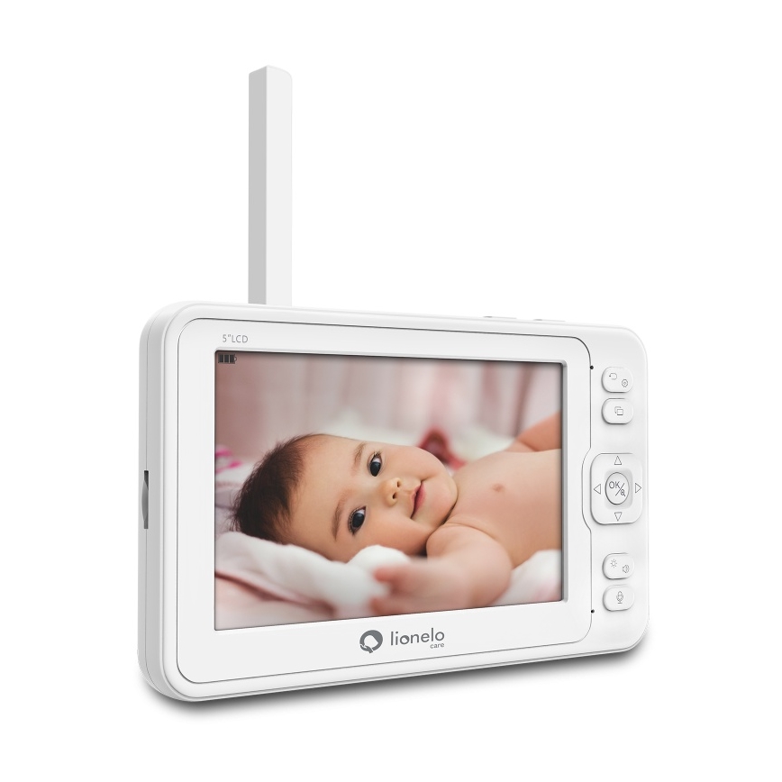Lionelo - beebimonitor ekraaniga BABYLINE 8.3 5V 3600 mAh