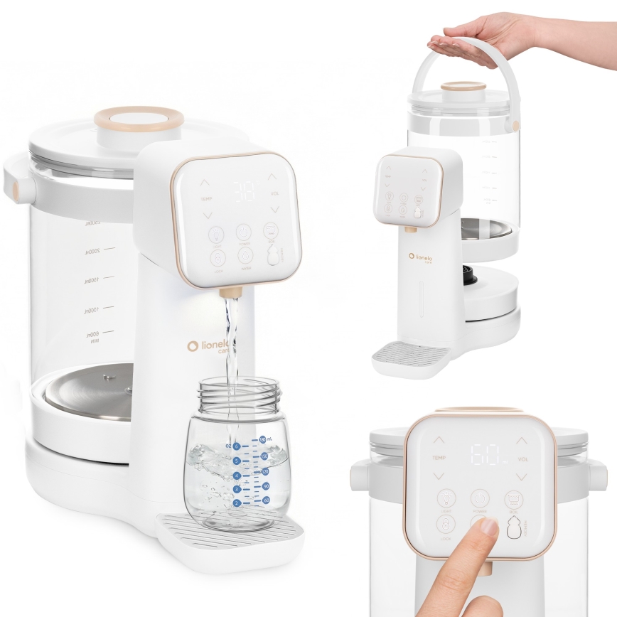 Lionelo - beebipiima valmistaja BABYPRESTO 2.0 1200W/230V valge