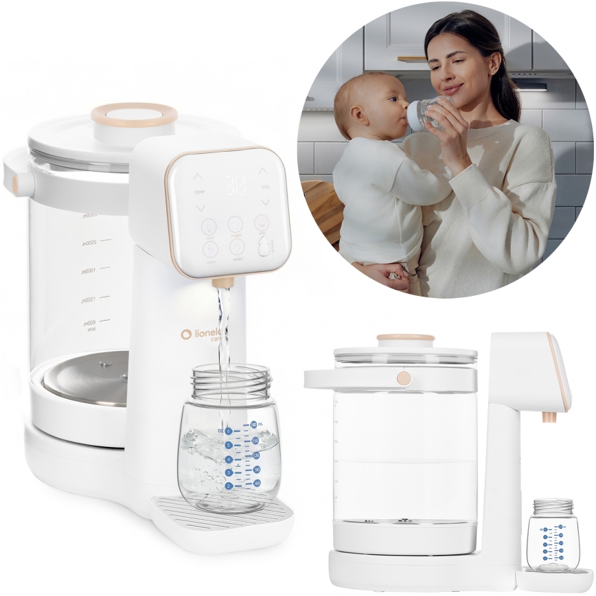 Lionelo - beebipiima valmistaja BABYPRESTO 2.0 1200W/230V valge