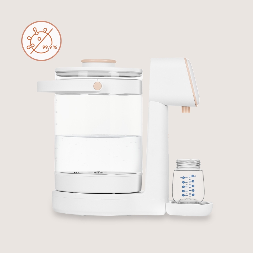 Lionelo - beebipiima valmistaja BABYPRESTO 2.0 1200W/230V valge
