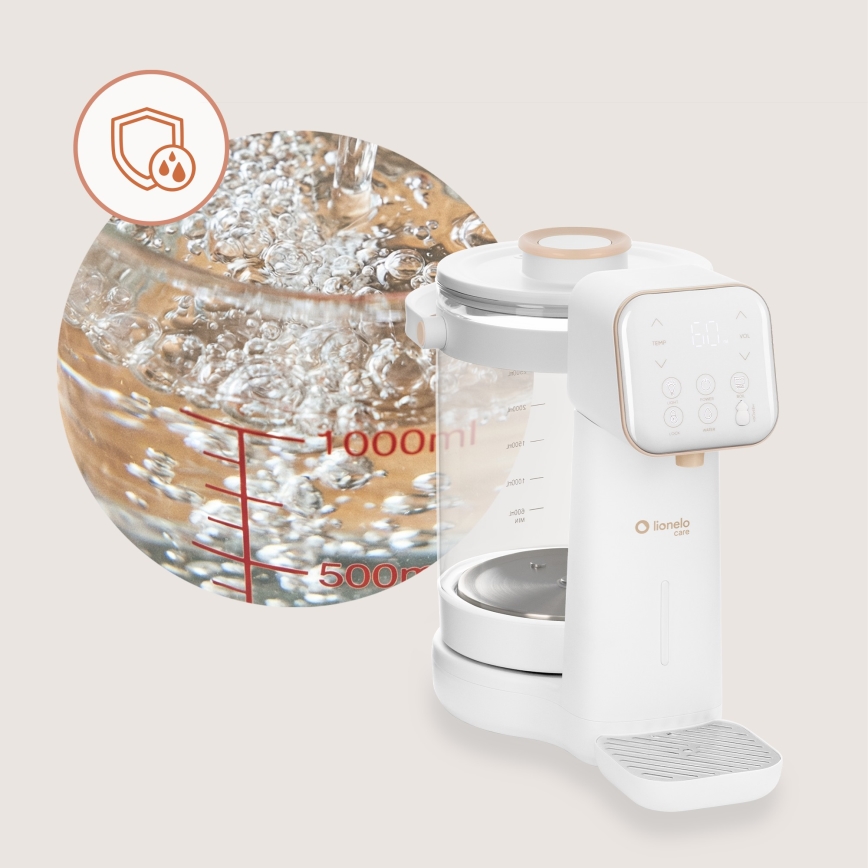 Lionelo - beebipiima valmistaja BABYPRESTO 2.0 1200W/230V valge