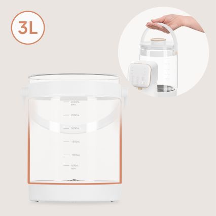 Lionelo - beebipiima valmistaja BABYPRESTO 2.0 1200W/230V valge