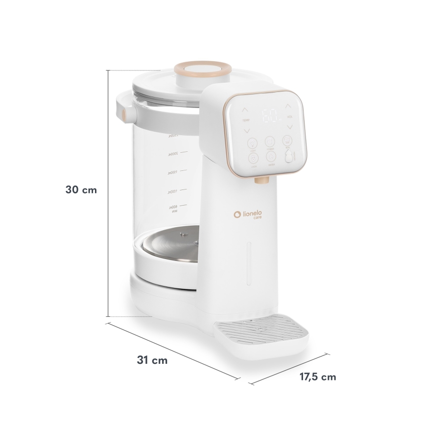 Lionelo - beebipiima valmistaja BABYPRESTO 2.0 1200W/230V valge