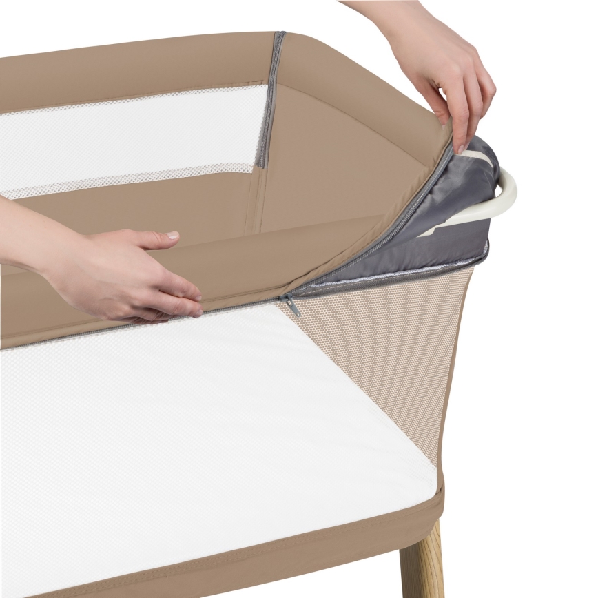 Lionelo - Beebivoodi 5-ühes THOMI PLUS beež karamell